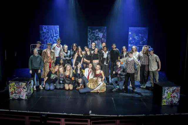 The company of Froggs at The Old Rep